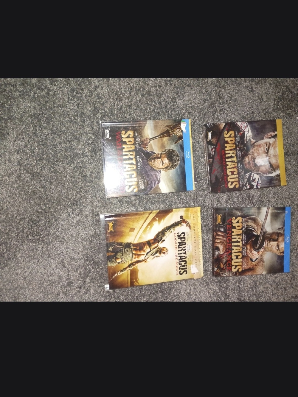 Spartacus DVD/Blu-ray Series Collection